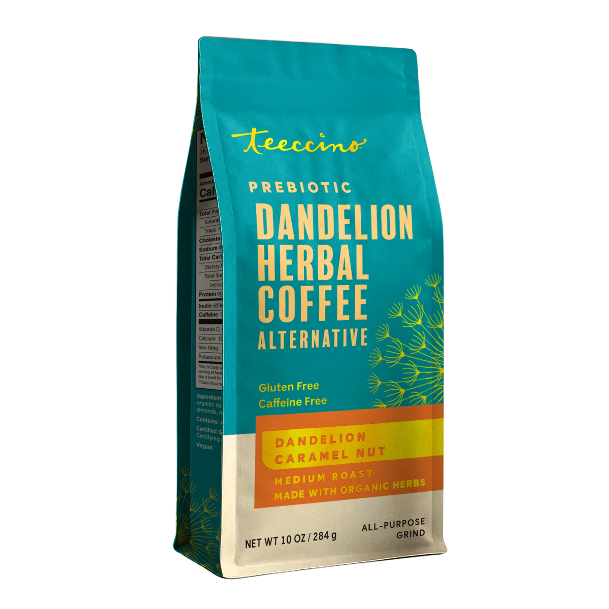 Dandelion Caramel Nut Chicory Herbal Coffee