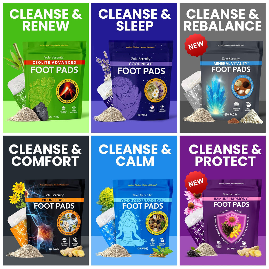 Immune Harmony Detox Foot Pads with Elderberry, Zinc