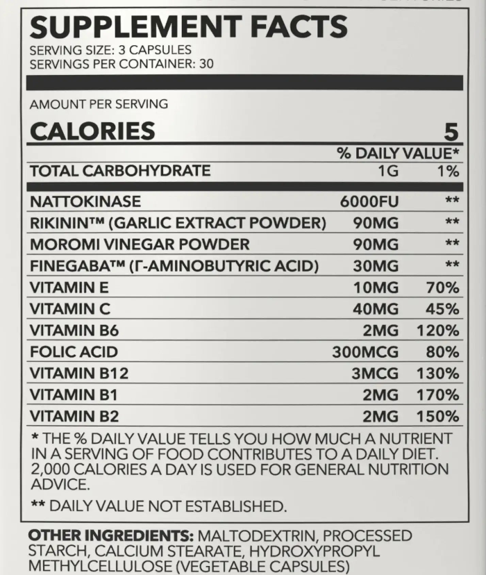 Nattokinase Blend 6,000 FU