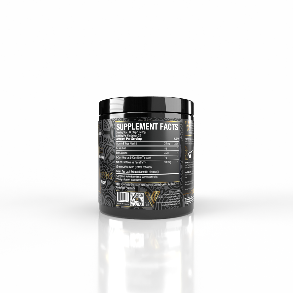 TwinVikings Supplements Pre-Workout Paradise in Valhalla (Pineapple Mango)
